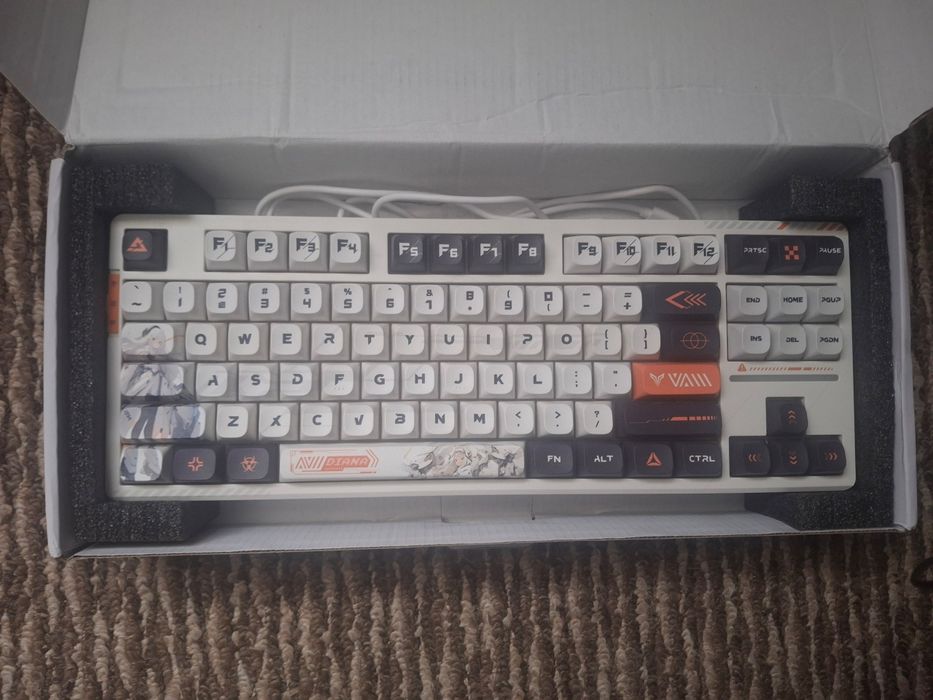 Клавіатура механічна VGN V87 Pro Mini, провідна/Bluetooth/2.4g hotswap