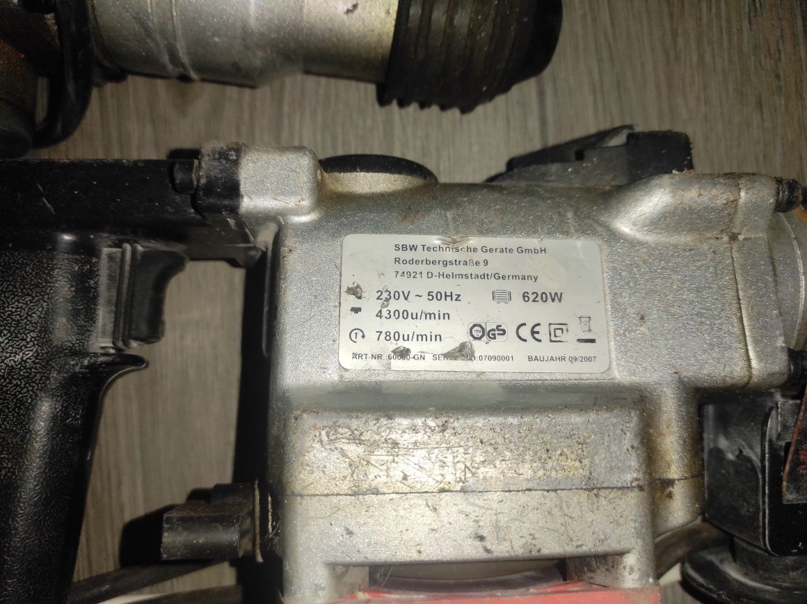 Zestaw uszkodzonych elektronarzędzi Hitachi Metabo inne