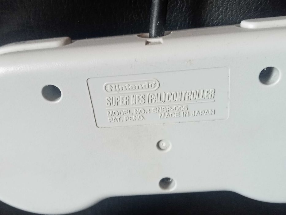 Stare Nintendo 1 Gra Super Mario Okablowanie 2x Joystick Stan Idealny