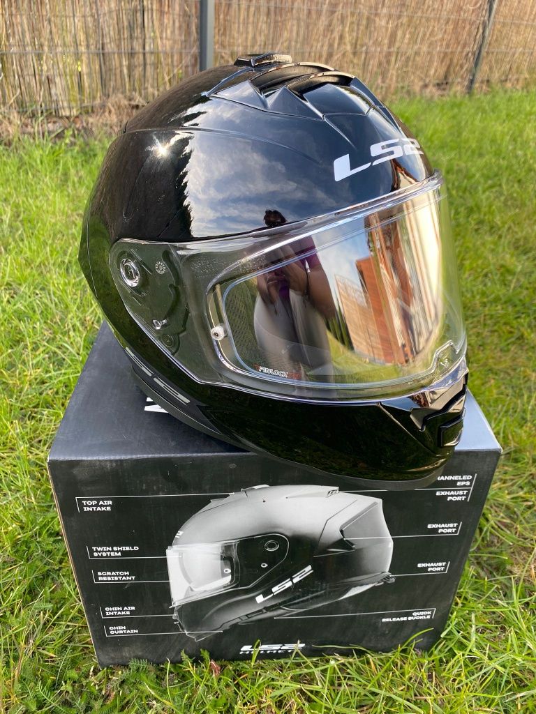 LS2 STORM FF800 Kask motocyklowy rozmiar L stan idealny