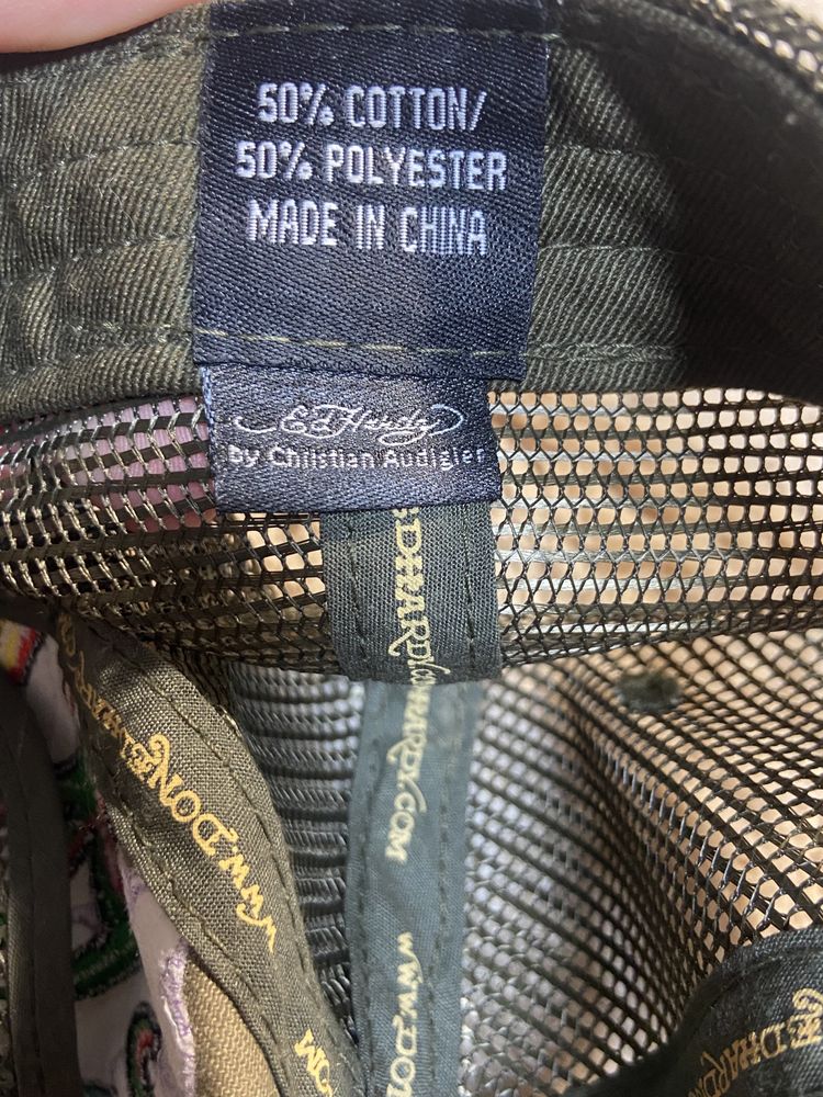 кепка ed hardy cap ед харді бейсболка ед харди sk8 opium Y2k rap camo
