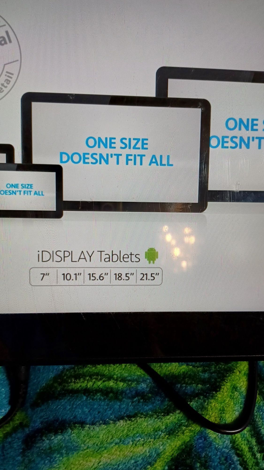 Tablet do prezentacij i display