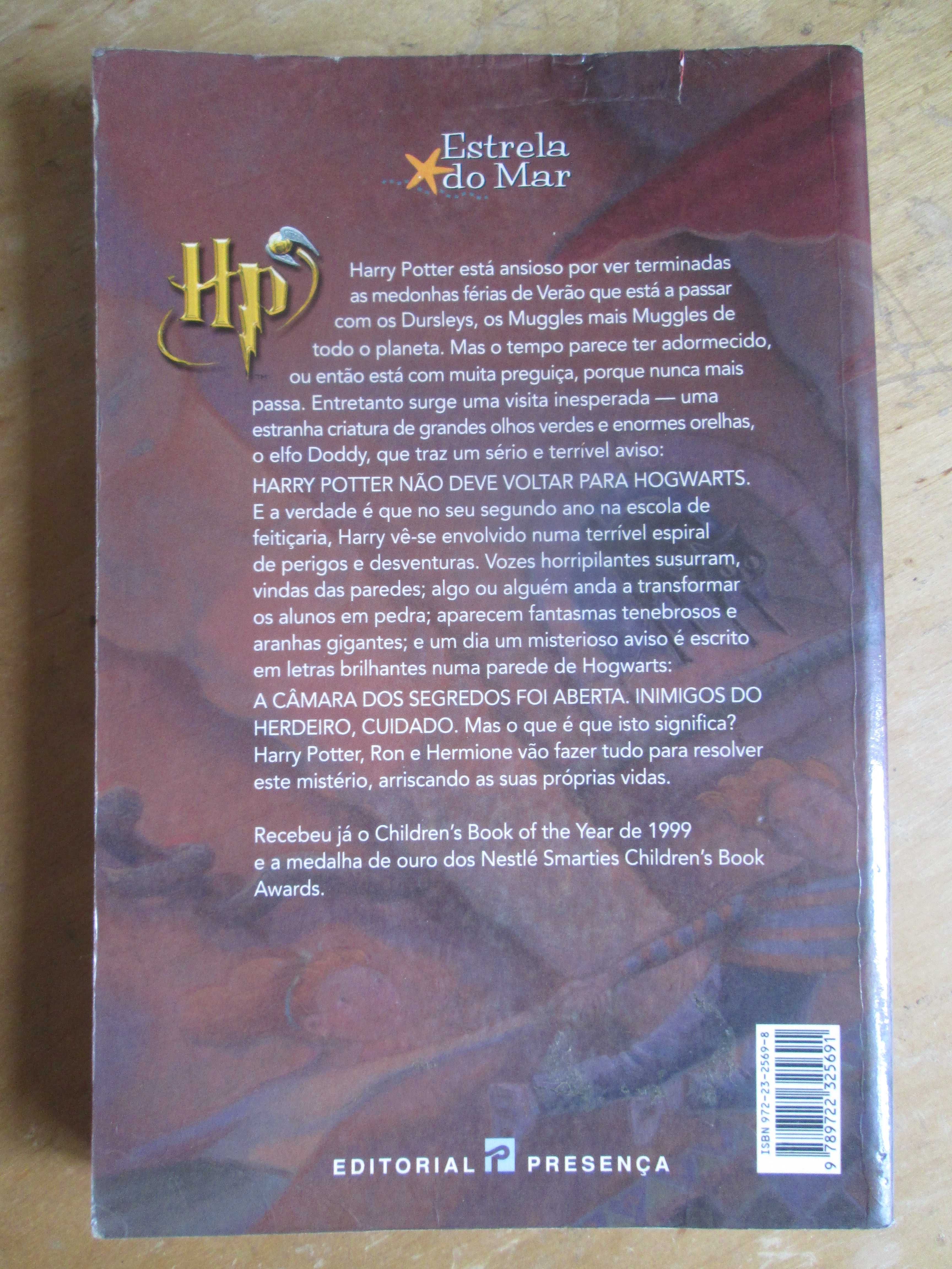 Harry Potter e a Câmara dos Segredos, de J. K. Rowling