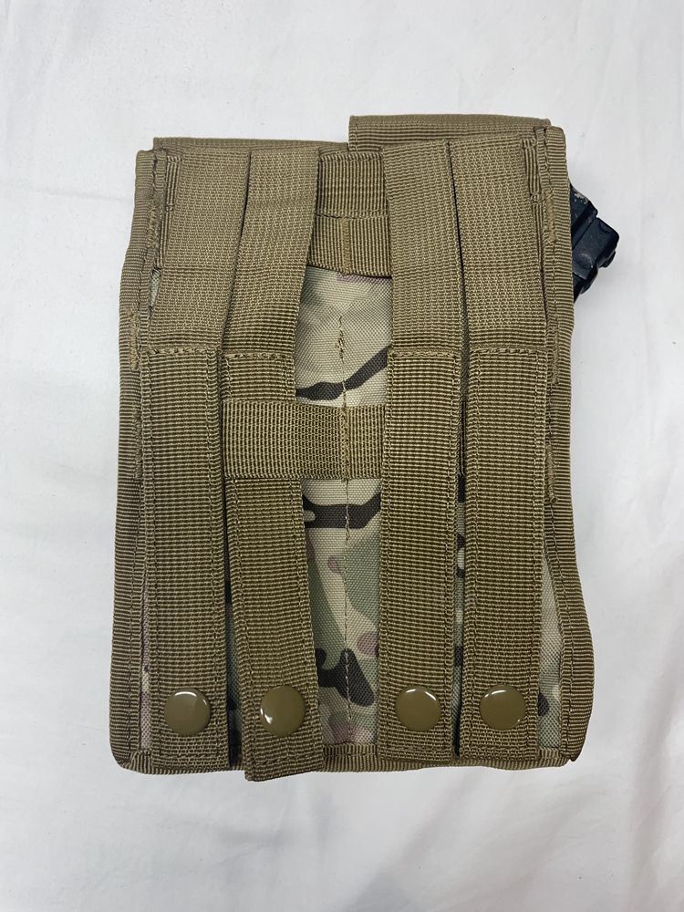 Тактичний  підсумок Molle для рожків АК 4шт. Мультикам, Cordura