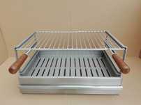 Grelhador em inox 60×40