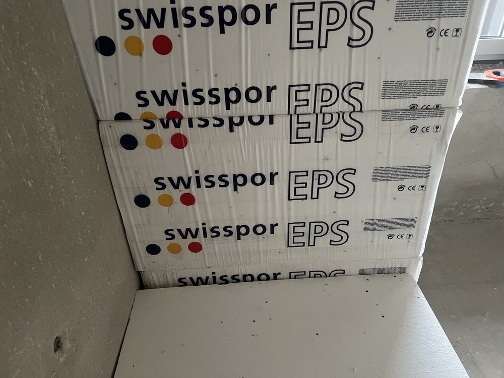 Styropian Swisspor 7cm EPS 100 Lambda 0.36 5 paczek Dach Podłoga