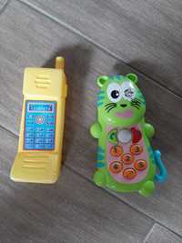 Zestaw telefonów zabawkowych