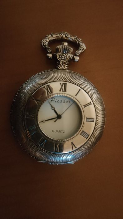 Relógio de bolso quartzo picador