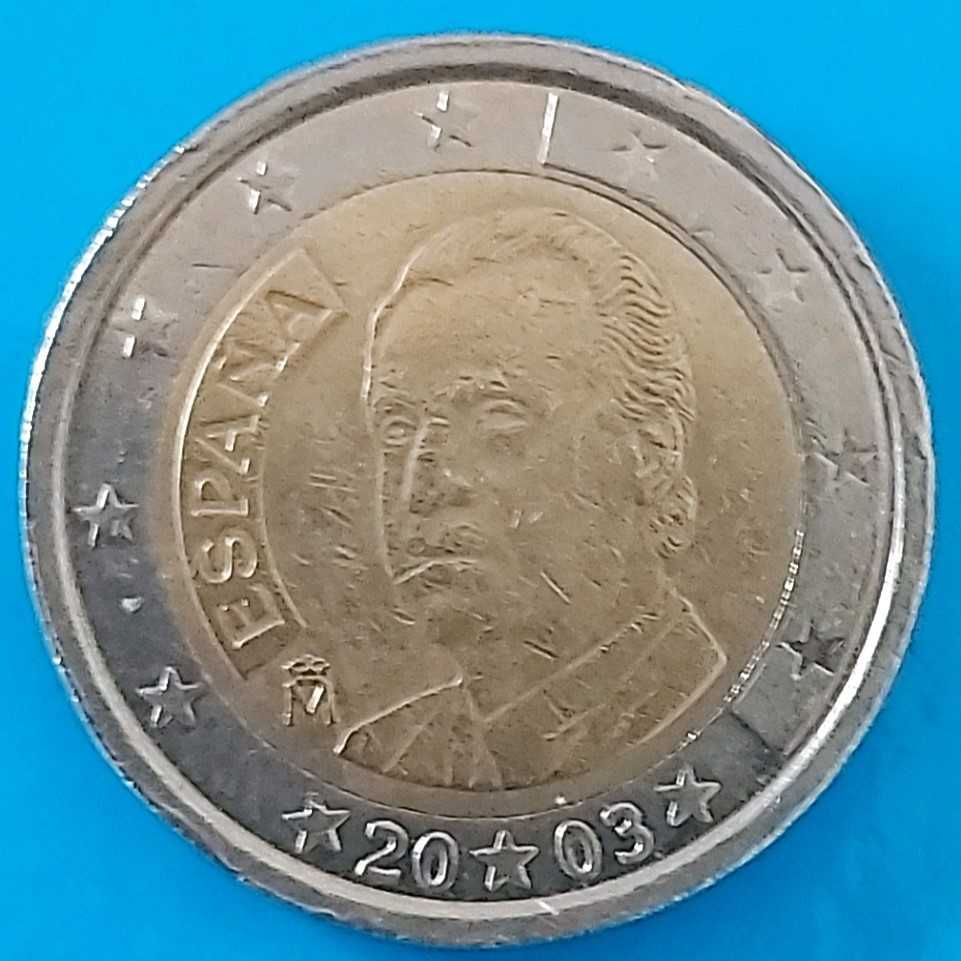 2 Euros de 2003, de Espanha, Rei Juan Carlos I