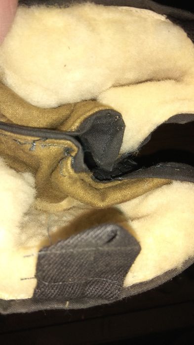 Рукавиці трьохпалі хутряні