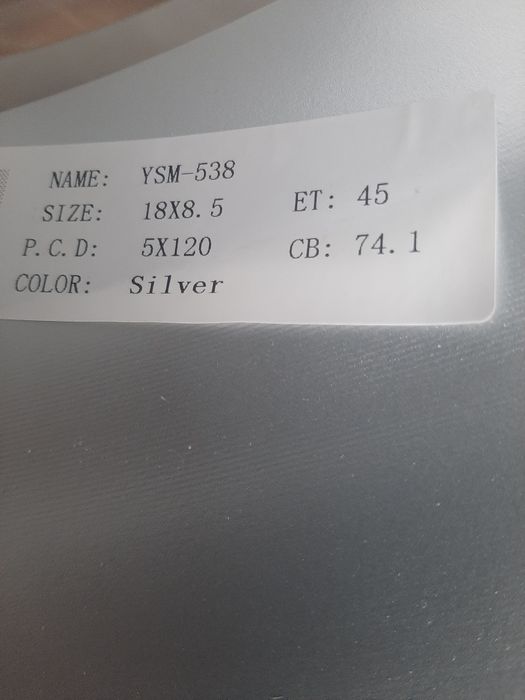 Felgi 19 5x120 śliczne