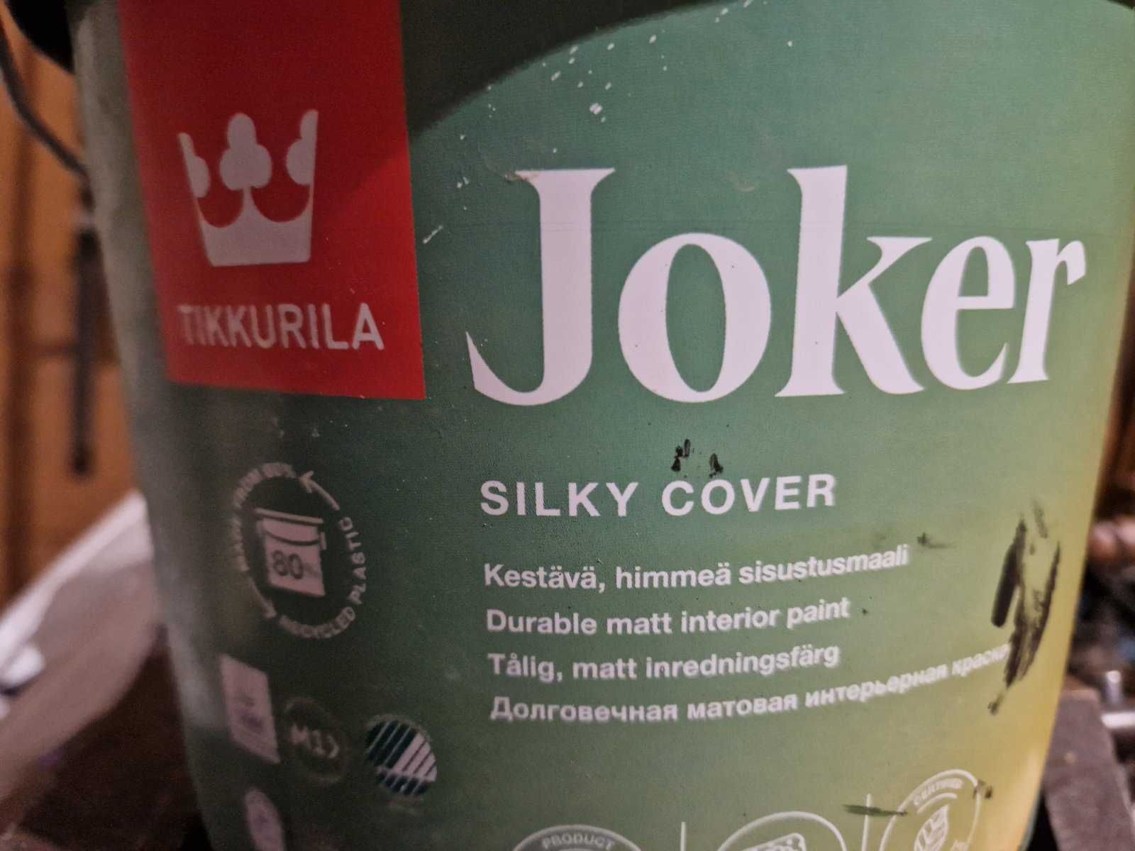 Краска акрилатная водоэмульсионная TIKKURILA Joke  мат X488  2,5кг
