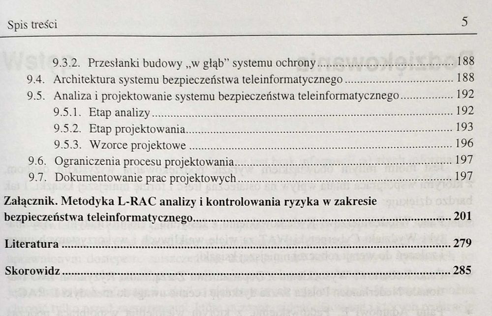 ANALIZA RYZYKA i ochrona informacji w systemach komputerowych