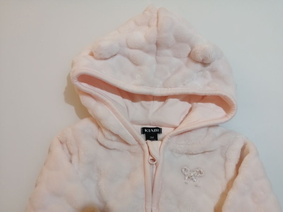 Fato de treino 3 meses quentinho