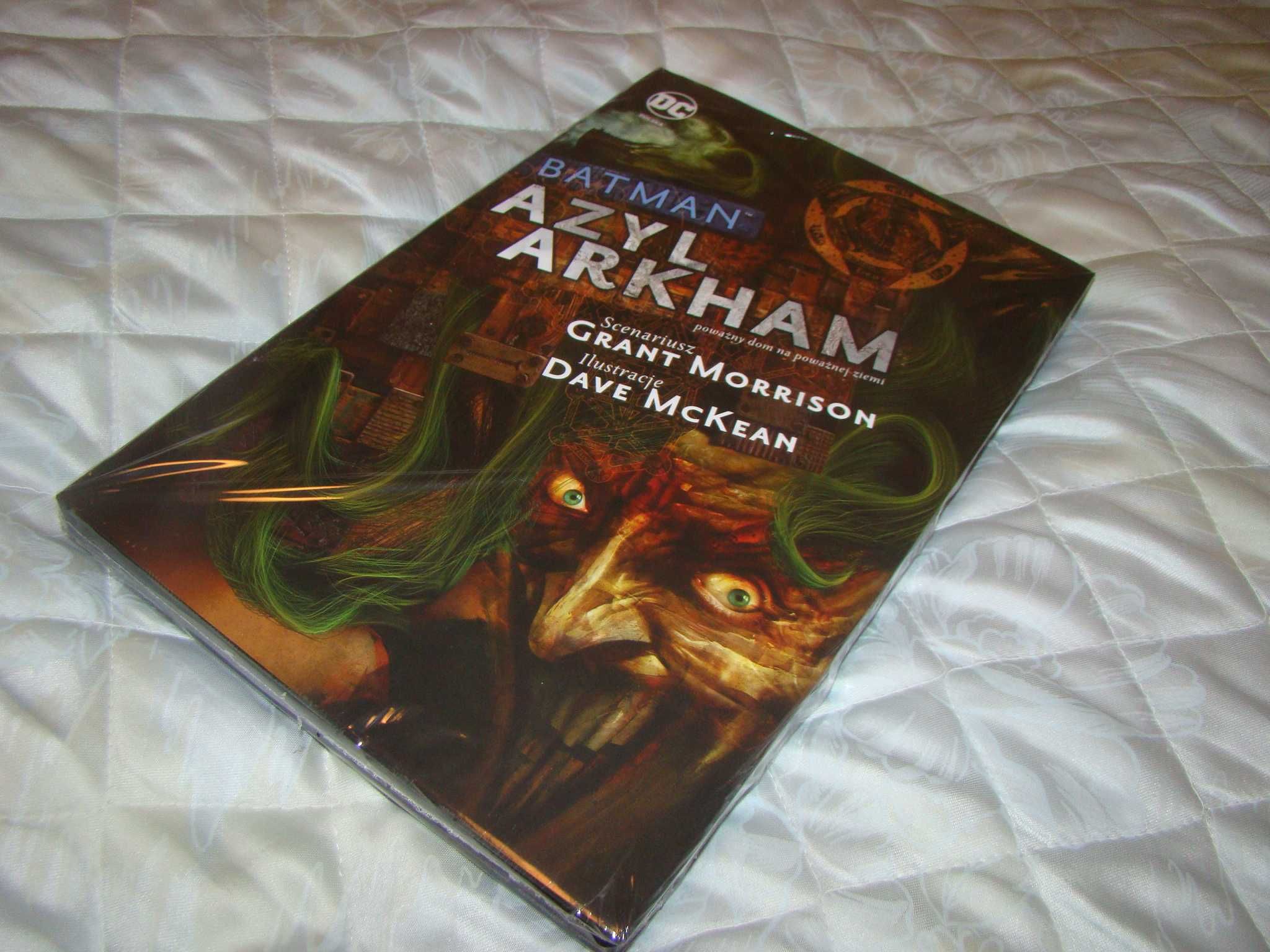 Batman Azyl Arkham DC Deluxe komiks egmont (folia)