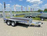 Wiola B3540 | 400x172 cm | 3500 kg - przyczepa koparkowa  najazdy aluminiowe | ładowność 2674kg