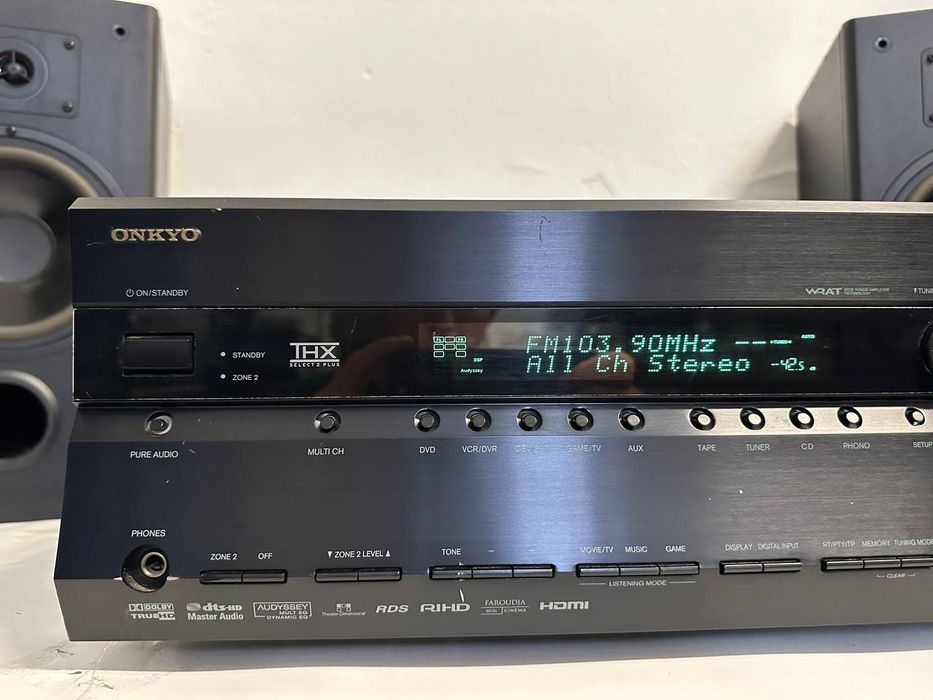 +7.1 Amplituner Onkyo TX-SR 706, 7*175 Wat, HDMI, LipSync, Dolby TrueH