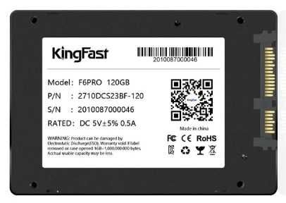 Dysk SSD KingFast F6 Pro 120gb FV23% - METRO CENTRUM -