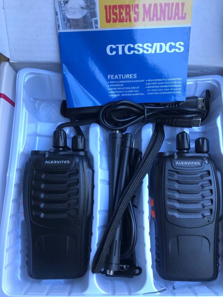 Продам 2 рации UV-888S. Зарядка type-C