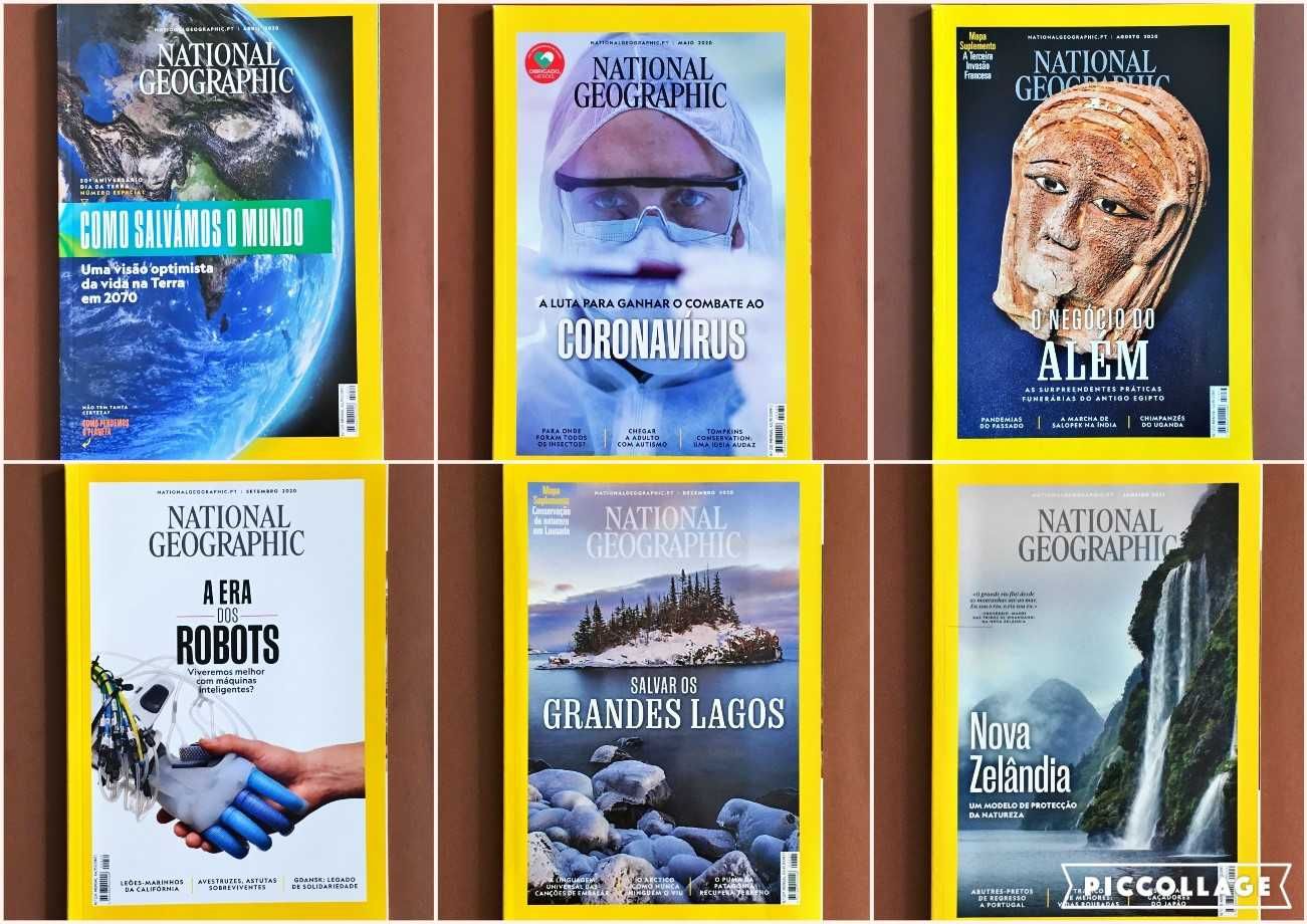 REVISTA National Geographic [4€ cada] Edição Portuguesa 2020 e 2021