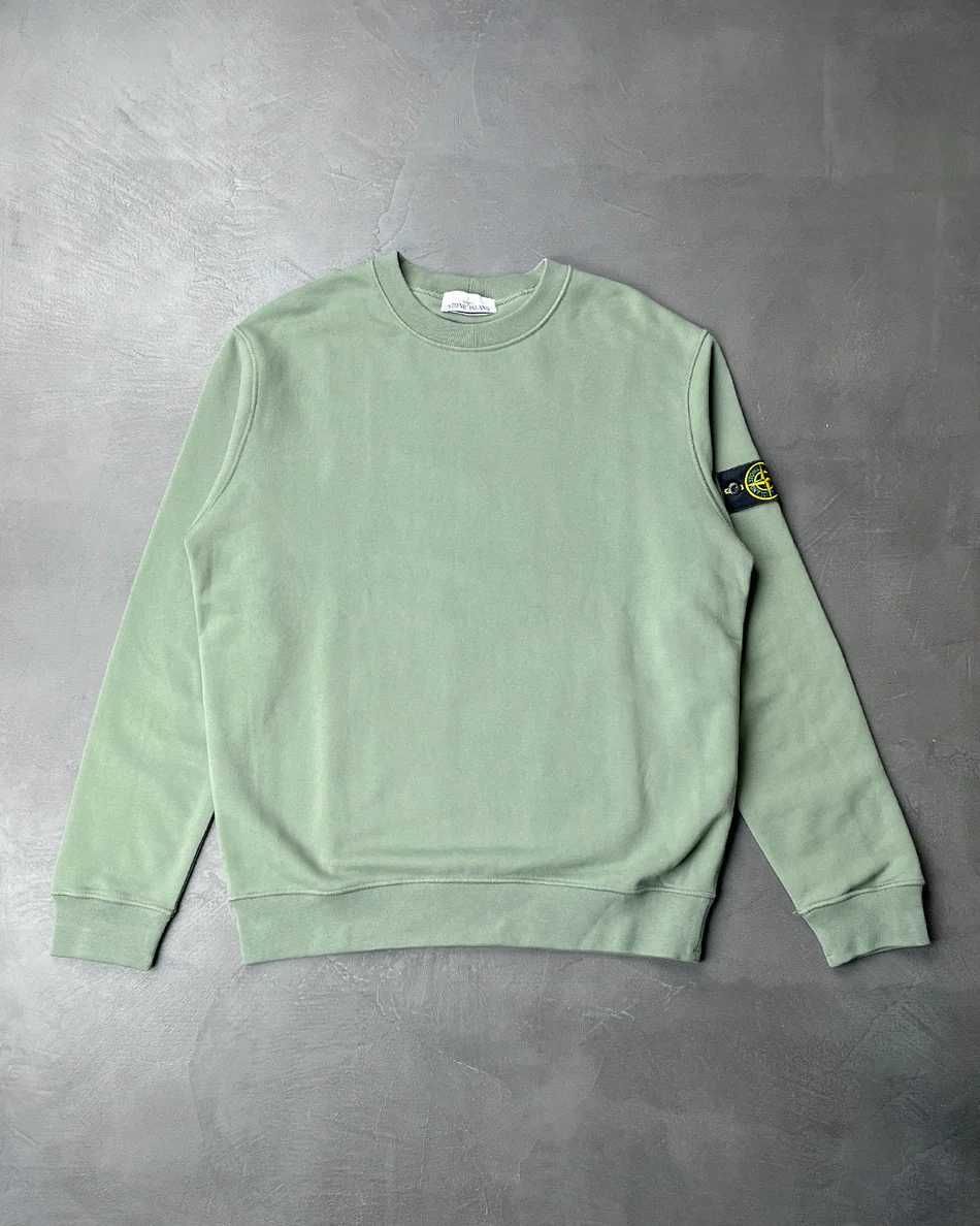 Світшот STONE ISLAND 63020 Sweatshirt Khaki SI0136-KH