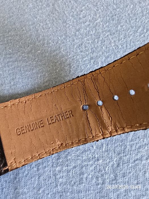 Sprzedam zegarek na rękę olympic genuine leather 89HSL025, sprawny