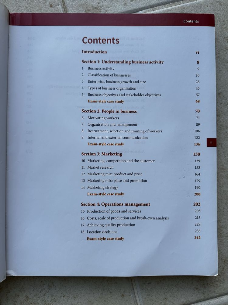 Cambridge IGCSE Business Studies Coursebook – Mark Fisher