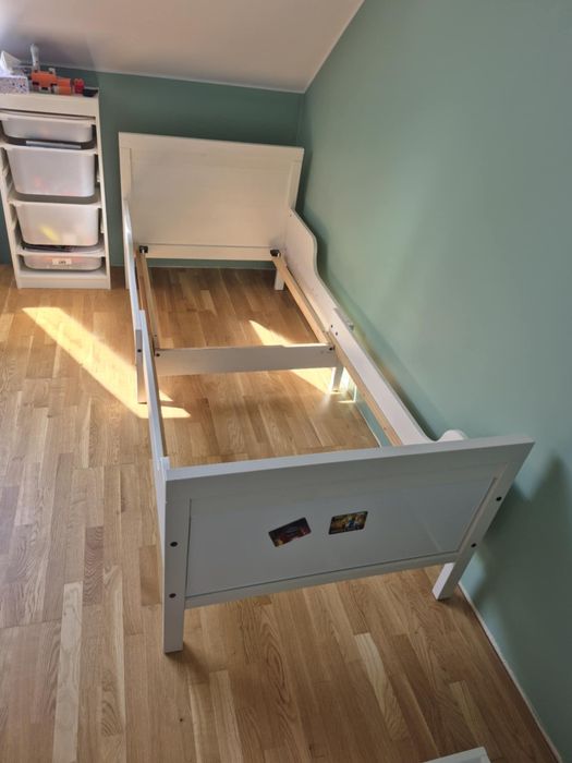 Łóżko ikea sundvik, 80x200, rosnące z dzieckiem