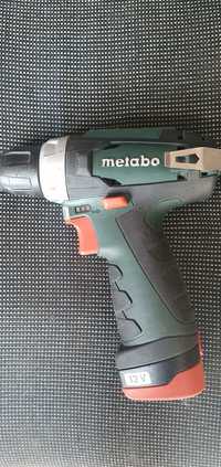 Акумуляторный шуруповёрт Metabo 12v