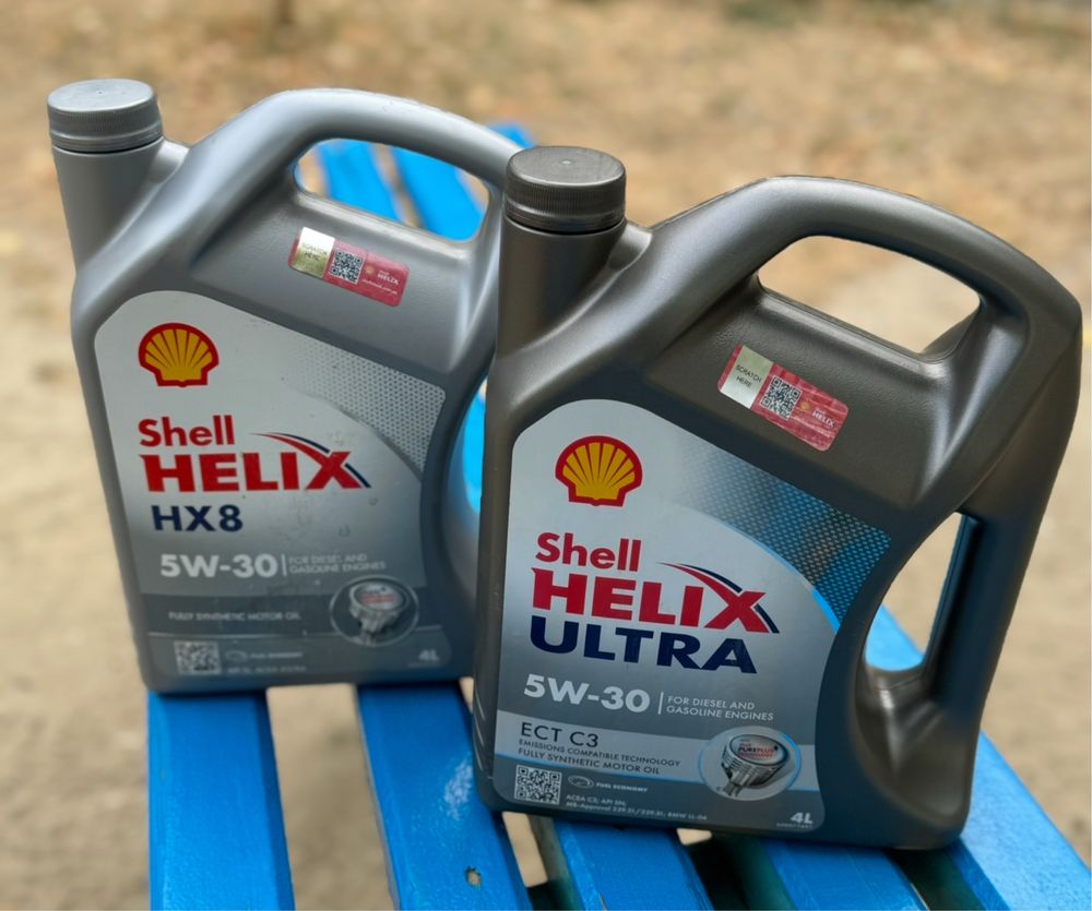 Масло Shell 10W40, 5W40, 5W30… Оригінал!