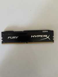 DDR4 3200MHz 8Gb HyperX Fury (HX432C16FB3/8) PC4-25600 Black
