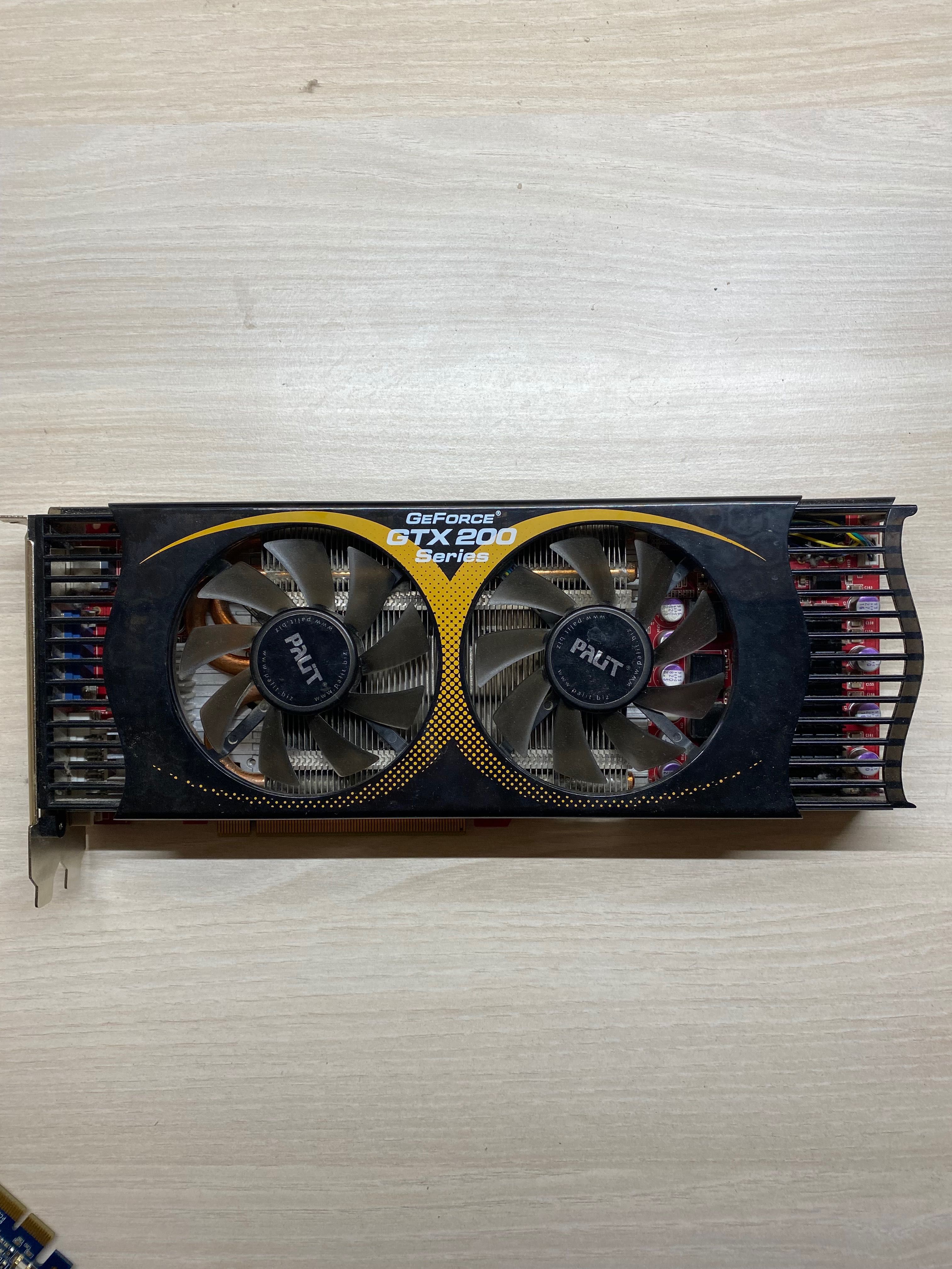 Відеокарта Palit GeForce GTX 285 1GB GDDR3 — робоча. Київська область.
