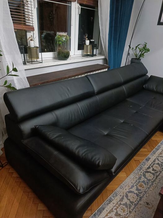 Oddam za darmo sofa czarna