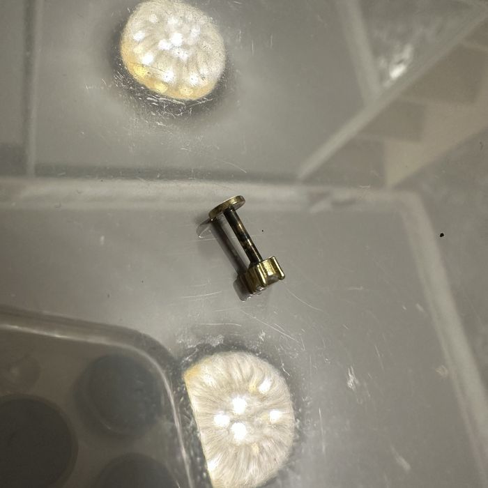 Позолоченная серебряная серьга Ania Kruk Rock It