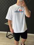 Футболка Ellesse оверсайз белая