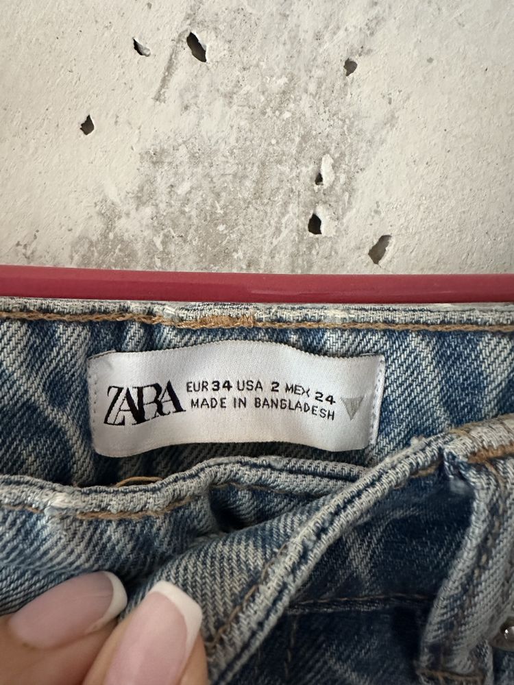 Zara джинси кюлоти штаны шорти Зара