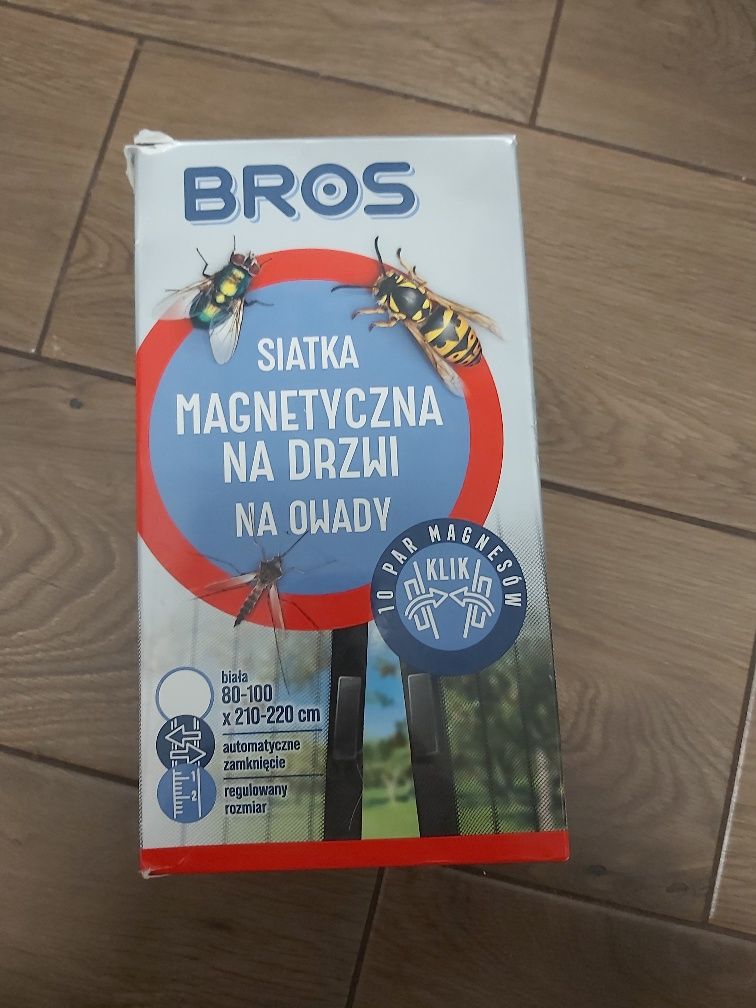 Siatka magnetyczna na drzwi na owady bross