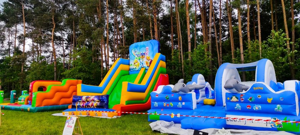 Dmuchańce, dmuchana zjeżdżalnia, dmuchane zamki, dmuchaniec