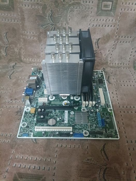 Комплект i7 / 16 ГБ / плата HP + тихий кулер