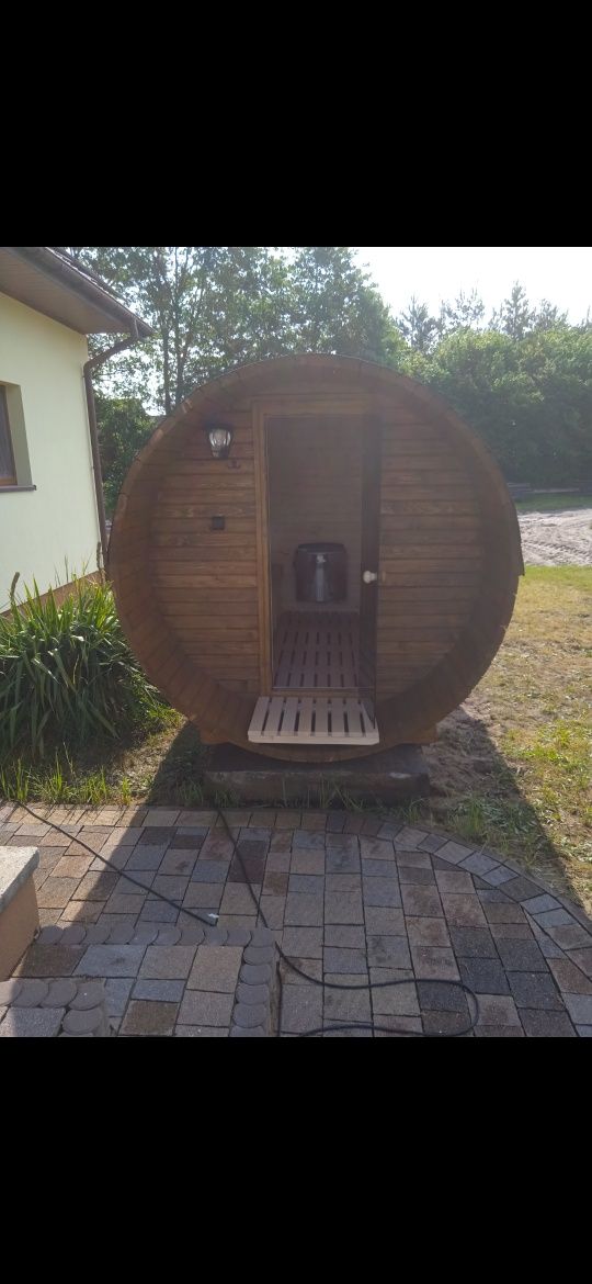 Sauna- beczka jak nowa