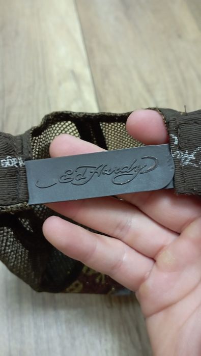 Винтажная кепка ed hardy