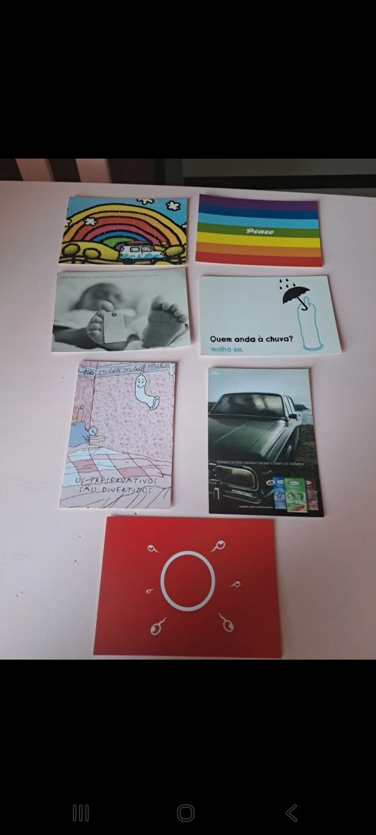 Post card (postais para coleção) lote 50 un