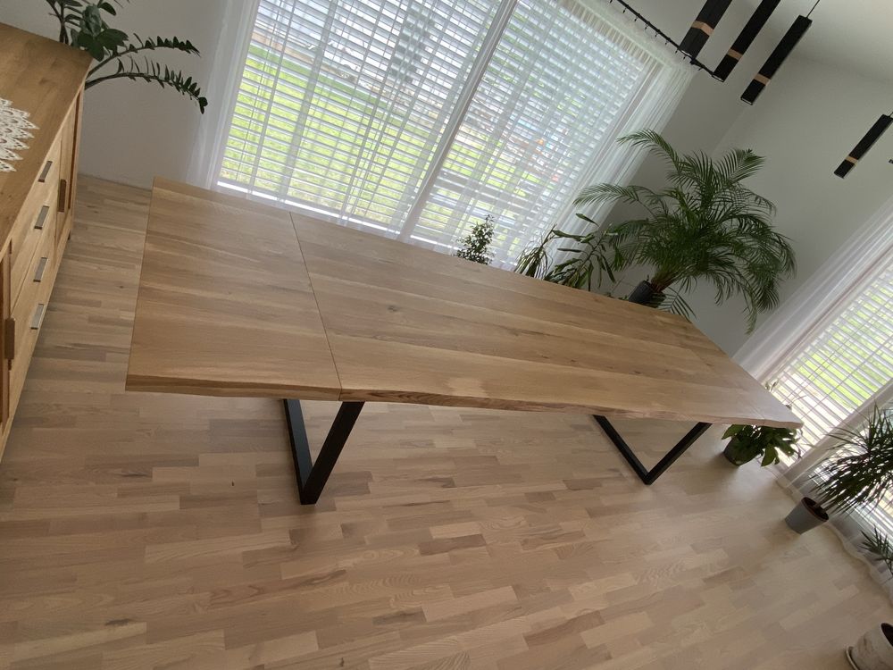 Stół dębowy loft