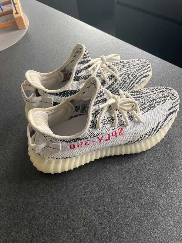 nowy adidas YeezyBoost 350V2 Zebra Trampki Moda R.41