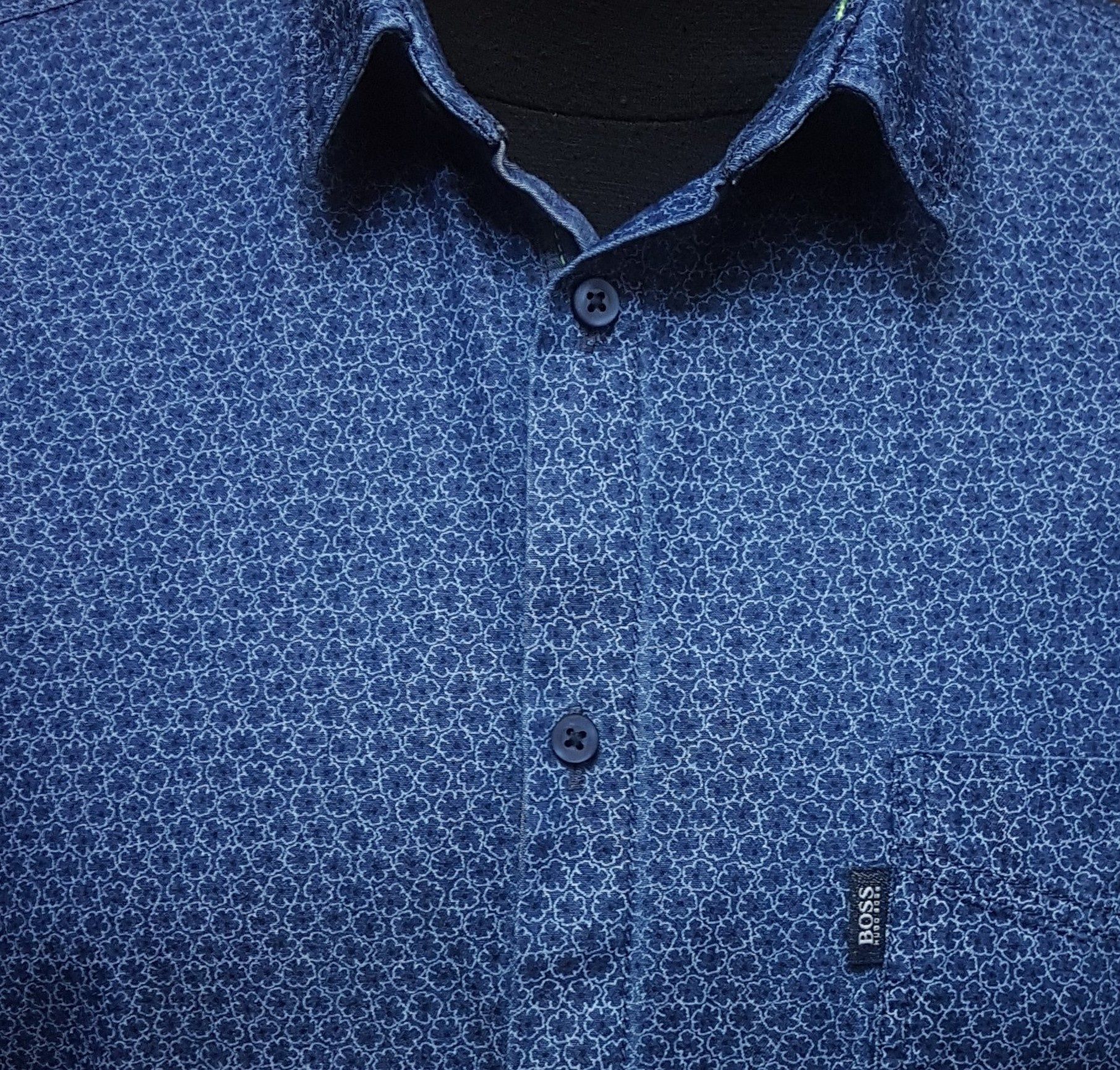 Мужская рубашка HUGO BOSS SlimFit L