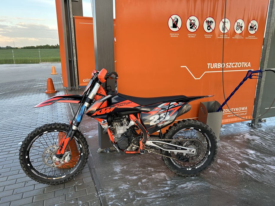 KTM SX-F  Stan idealny gotowy do jazdy Full Akrapovic mega doposażony