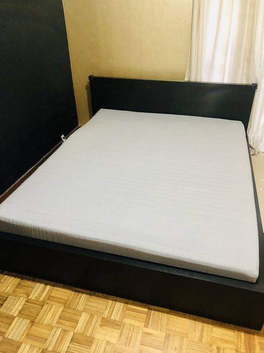 Cama Casal + Colchao + Estrado