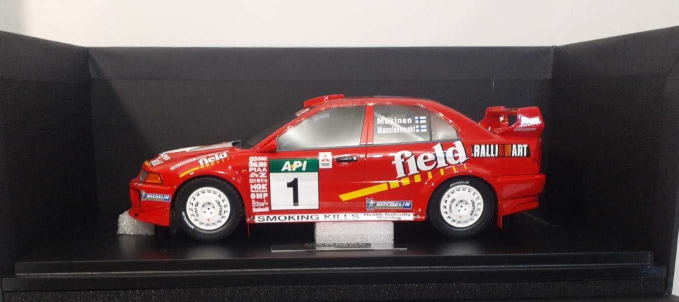 1/18 Mitsubishi Lancer Evo V Australian Rally Winner 1998 - Tarmac