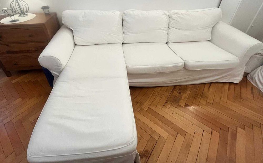 Kanapa narożna  + Fotel z IKEA