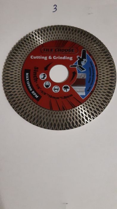 Алмазный отрезной диск для болгарки 125 чистый рез